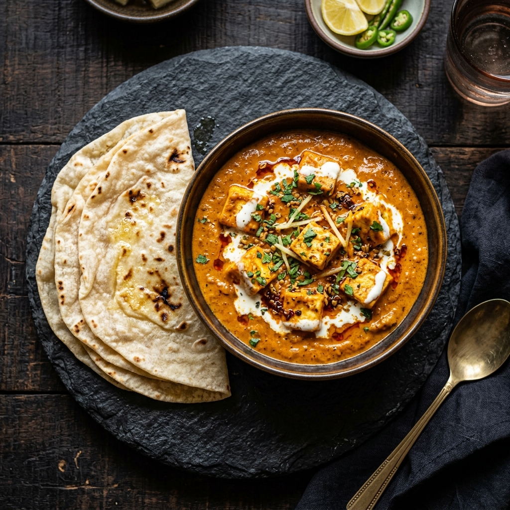 Paneer Lababdar with Roomali